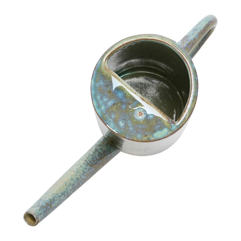 Hello Honey® 8" Stoneware Watering Can with Reactive Glaze Finish
