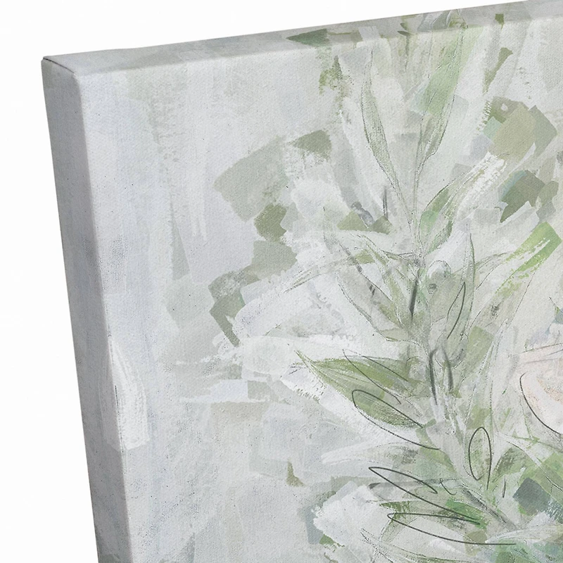 Blue Vase Dogwoods 16" x 20" Canvas Wall Art