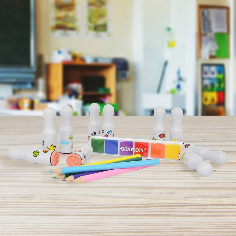 Westcott® 16-Piece Stamp Set