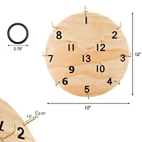 Toy Time Hook Ring Toss Game Set