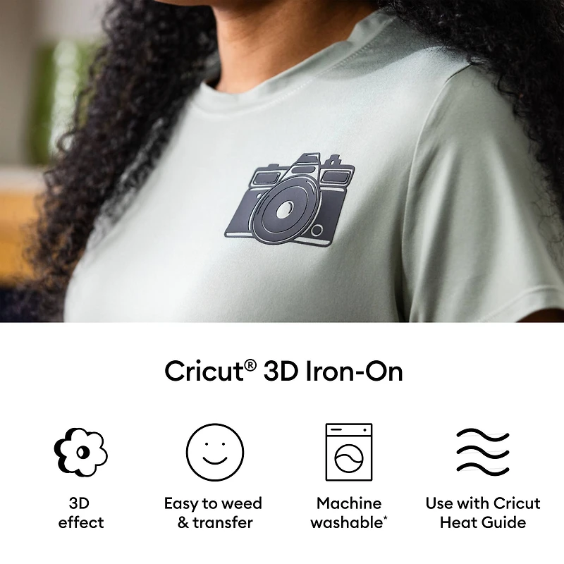 Cricut® 3D Iron-On