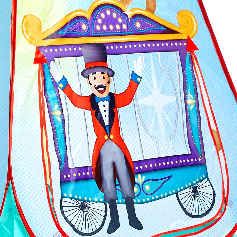 Fun2Give® Pop-It-Up® Circus Activity Play Tent with 4 Soft Balls