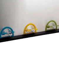 Organize It All 3 Compartment Stainless Steel Recycle Bin