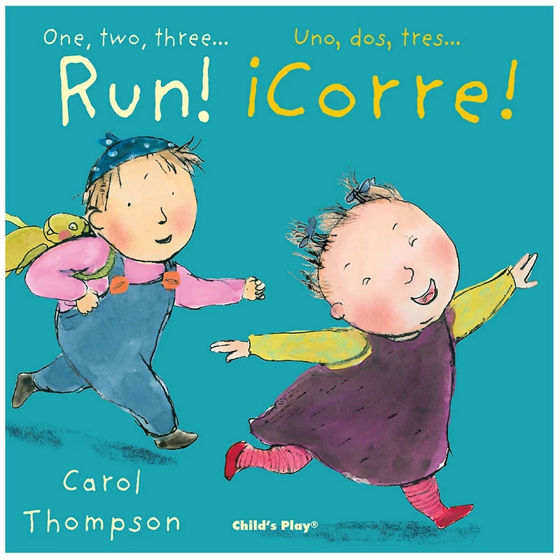 Child's Play Little Movers Bilingual Books, Set of 4