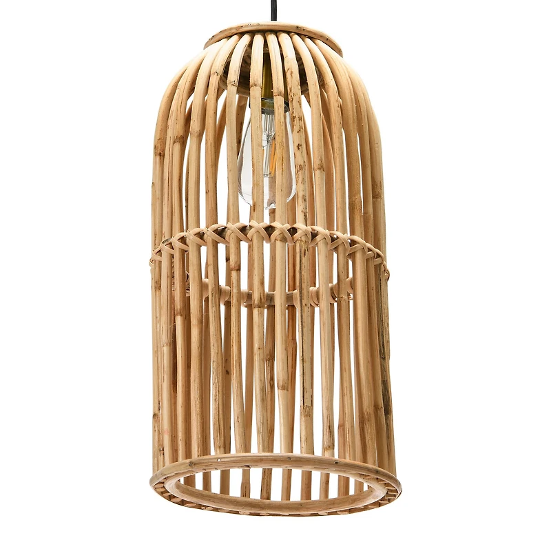 Hello Honey® Woven Bamboo Ceiling Light