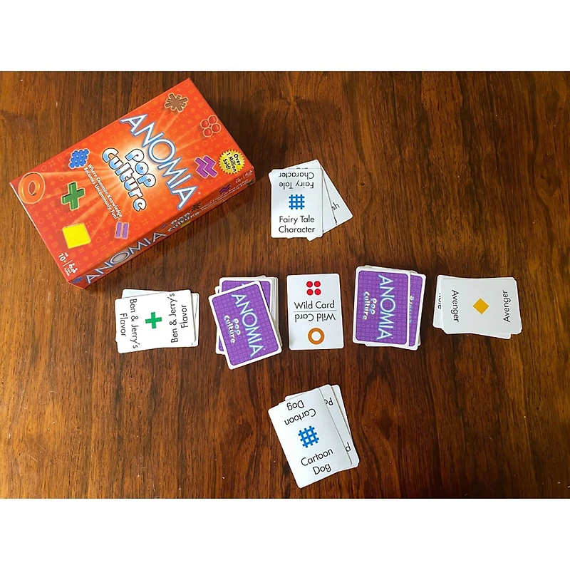 Anomia Pop Culture Edition Party Card Game
