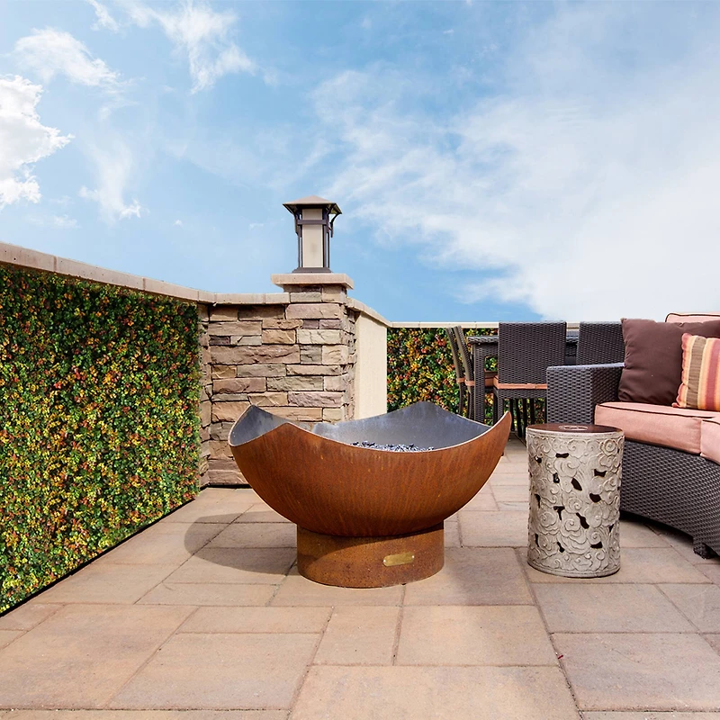 "Dakota" Artificial Foliage Plant Green Wall Panels, 4ct.