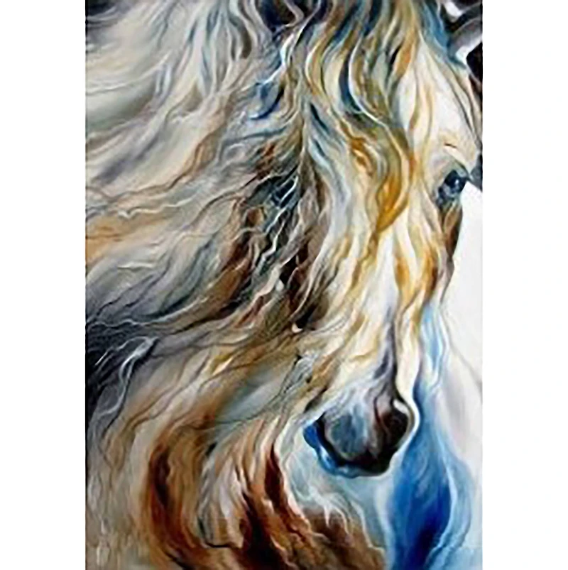 Sparkly Selections Cute Horse Diamond Painting Kit, Round Diamonds