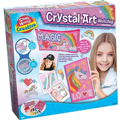 Small World Toys Crystal Art Workshop Kit