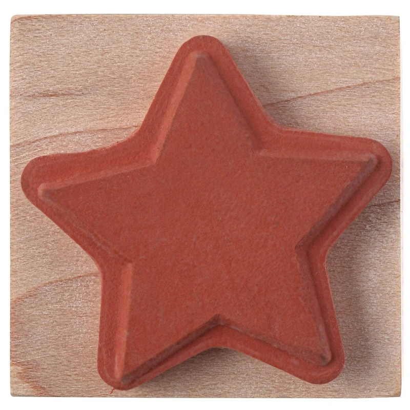 Star Wood Stamp by Recollections™
