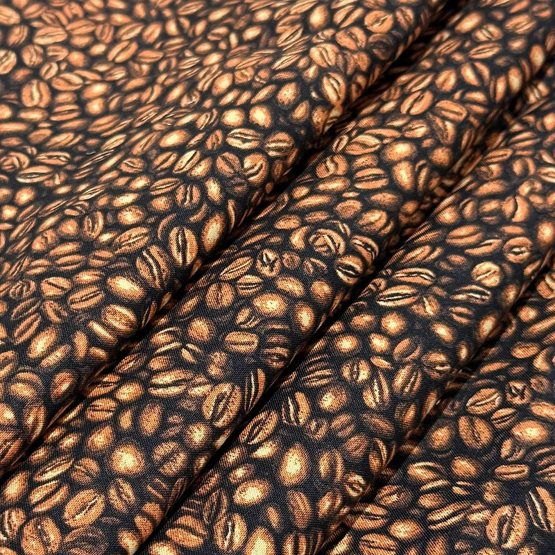 Feldman Coffee Bean Cotton Fabric