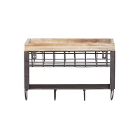 Brown Metal Farmhouse Wall Hook