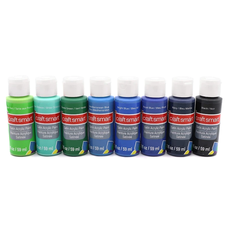 Satin Classic Acrylic Paint Set by Craft Smart®