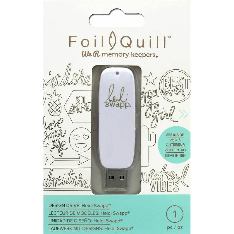 We R Memory Keepers® Foil Quill™ Heidi Swapp™ USB Drive