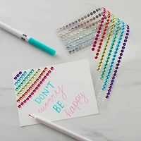 Rainbow Rhinestone Borders by Recollections™