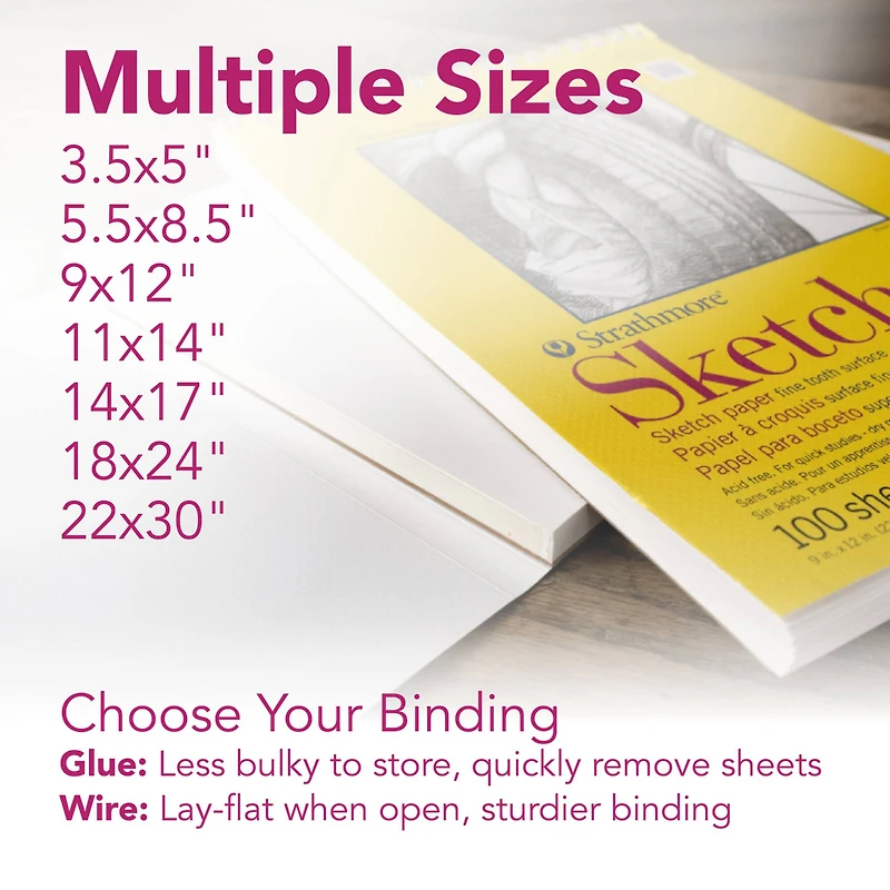 Strathmore® 300 Series Sketch Paper Pad