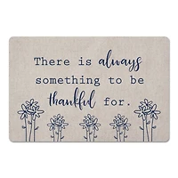Be Thankful Florals 27" x 18" Floor Mat