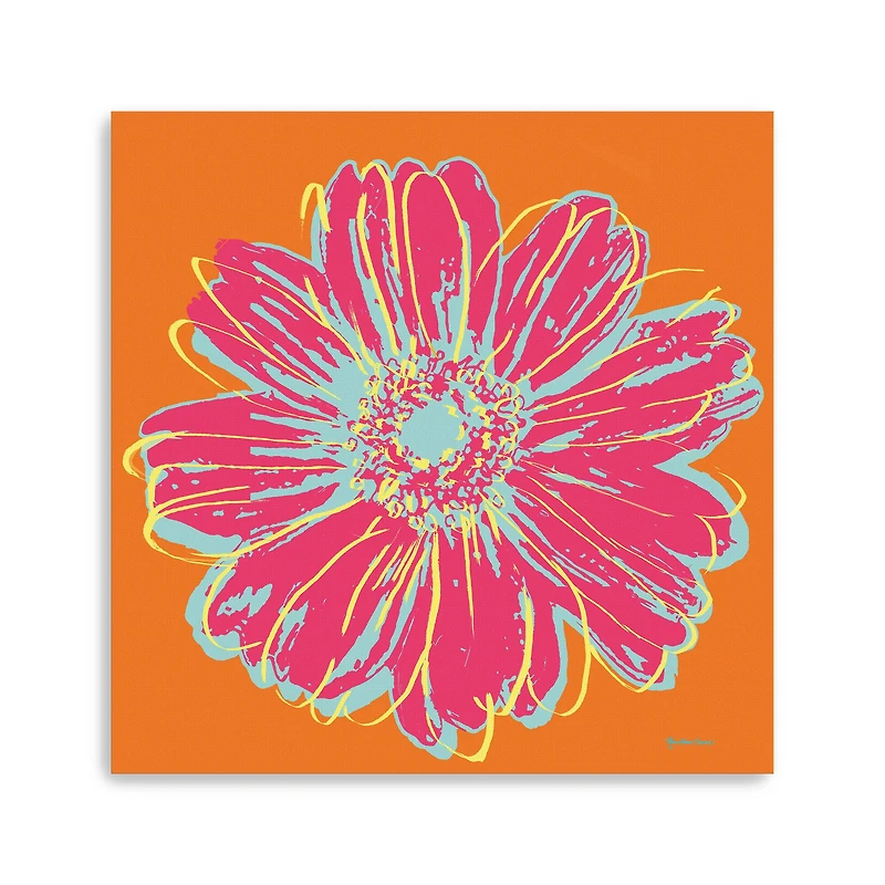 Flower Pop Art III Canvas Giclee