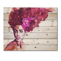 Designart - Portrait of African American Woman VI