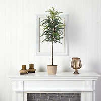 3.5ft. Winnipeg Pine Artificial Christmas Tree in Decorative Planter