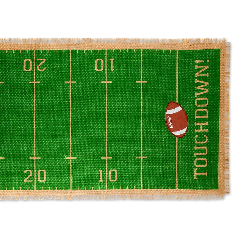 DII® Touchdown Print Jute Table Runner 14X74