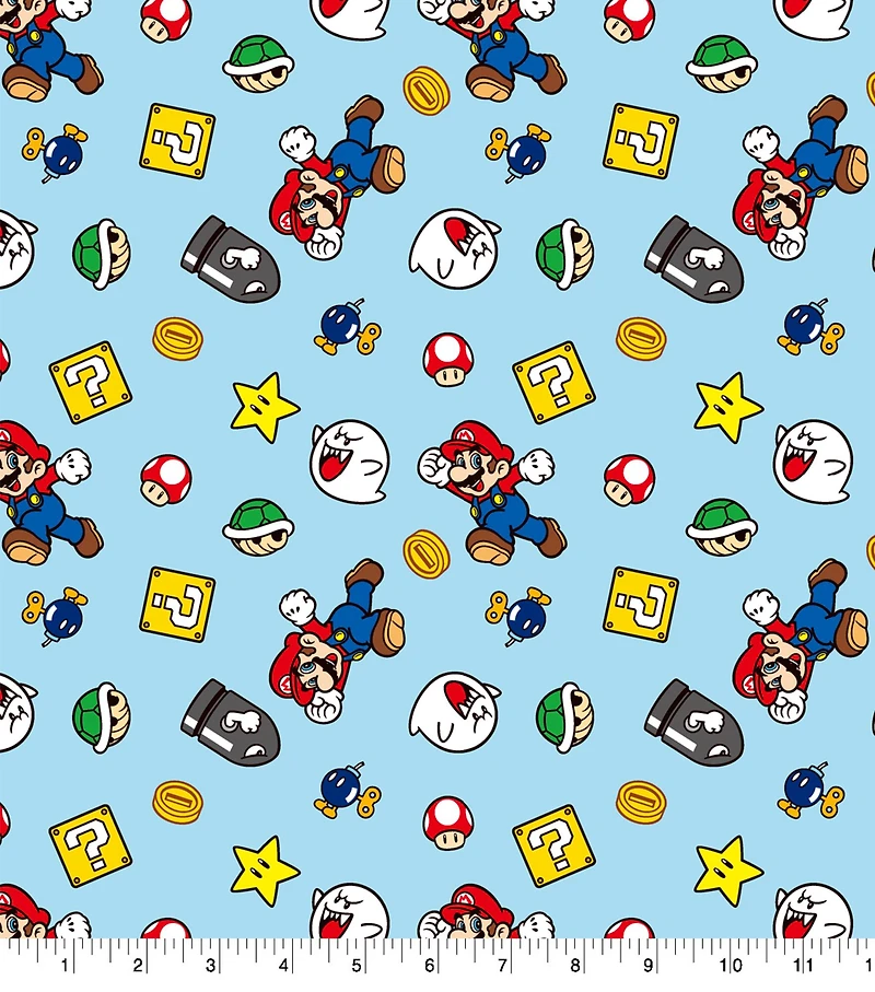 Nintendo® Super Mario Cotton Fabric