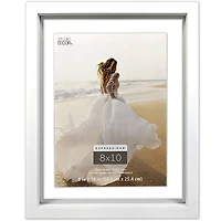 Expressions™ 8" x 10" White Float Frame by Studio Décor®