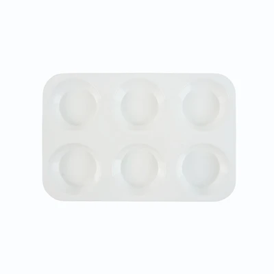 Deep 6-Well Plastic Palette by Artist's Loft®