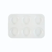 Deep 6-Well Plastic Palette by Artist's Loft®