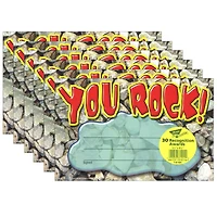 Trend Enterprises® You Rock! Recognition Awards, 6 Packs of 30