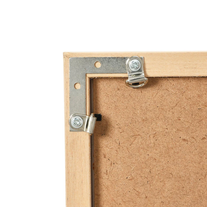 Hello Honey® Abstract Embroidery in Wood Frame