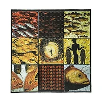 Wooden Jigsaw Puzzle Set - Yellow Fish & Miami Fish: 413 Pcs
