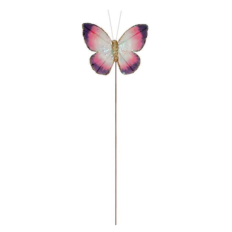 Pink & Purple Glitter Butterflies, 3ct. by Ashland®
