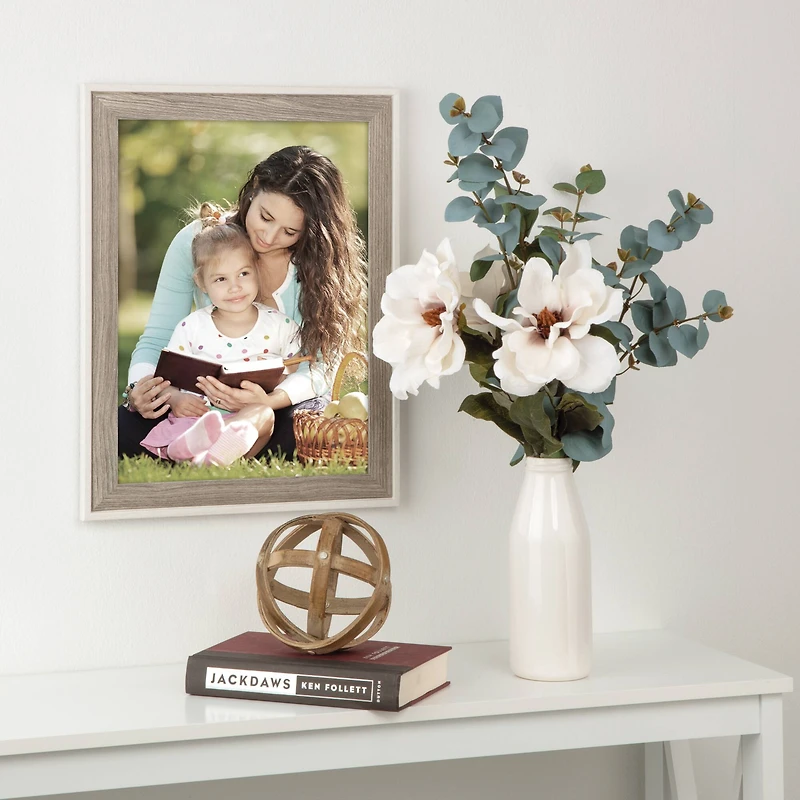 Home Graywash & White Frame by Studio Décor®