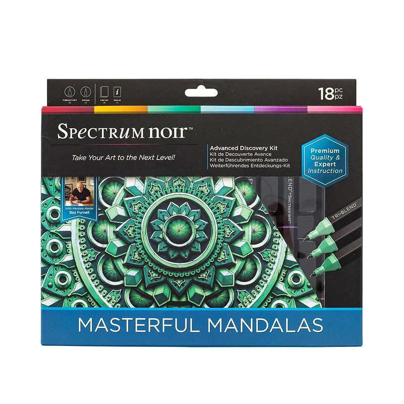 Spectrum Noir™ Masterful Mandalas Advanced Discovery Kit