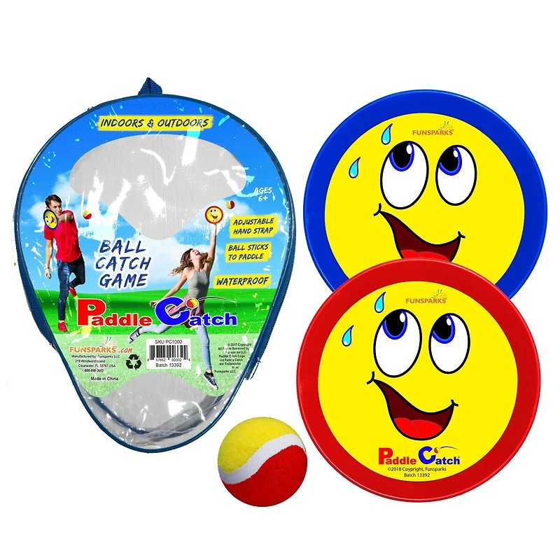 Funsparks® Paddle Catch® Toss and Catch Ball Set