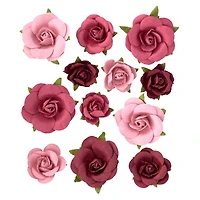Red Sweetwater Paper Flower Embellishments By Recollections™