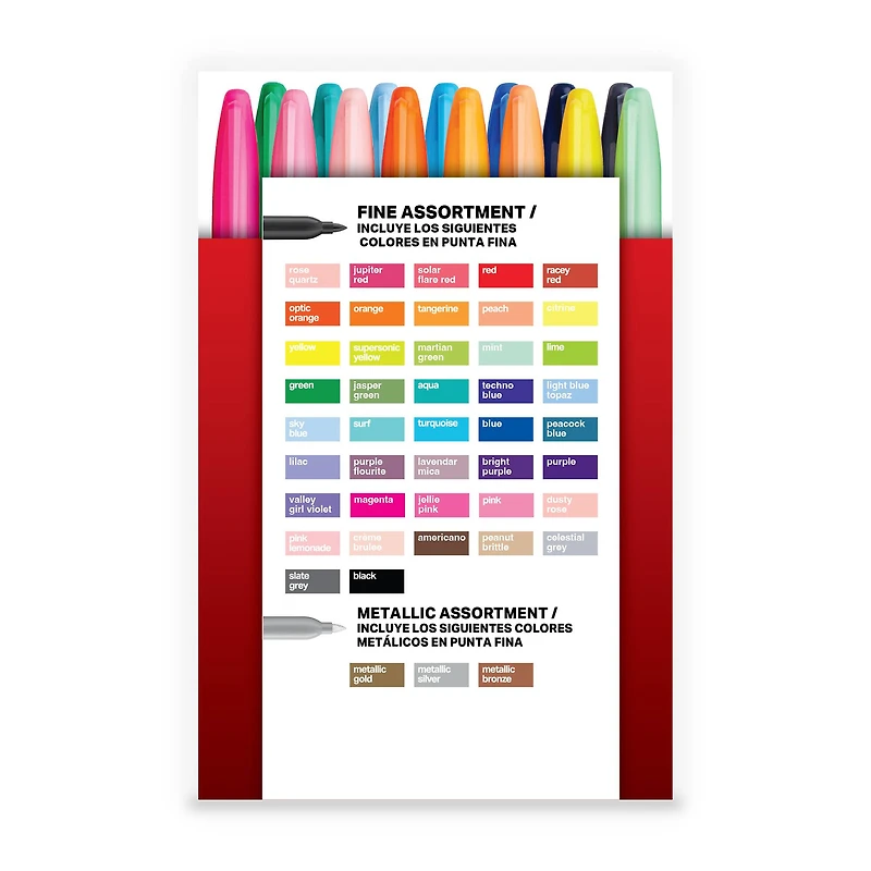 Sharpie® Ultimate Collection Mixed 72 Piece Permanent Markers