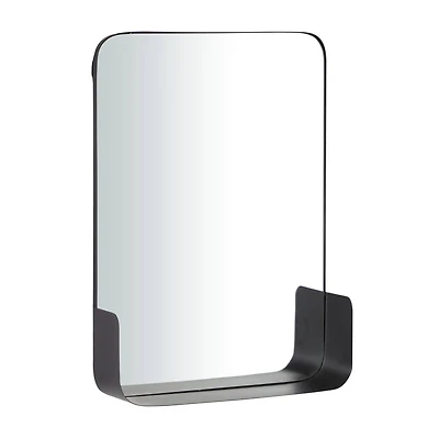 CosmoLiving by Cosmopolitan 22" Metal Modern Wall Mirror
