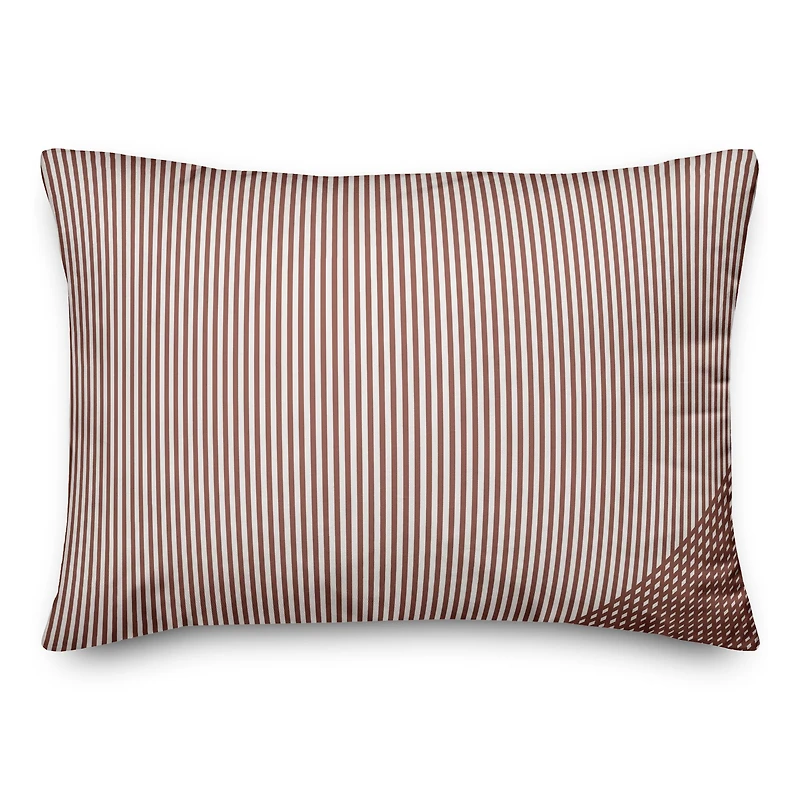 Stripes Lines 14" x 20" Throw Pillow
