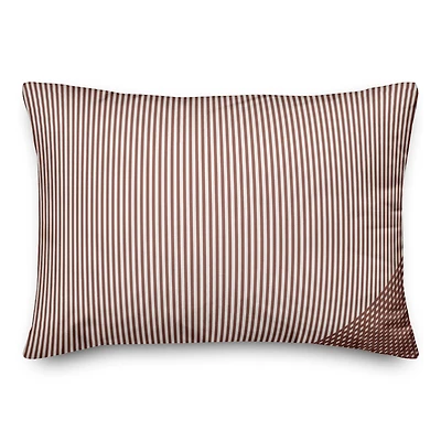 Stripes  Lines 14" x 20" Throw Pillow