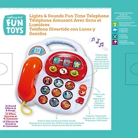 Nothing But Fun Toys Lights & Sounds Fun Time Telephone