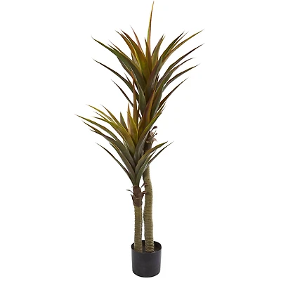 4.6ft. Potted Yucca Artificial Tree