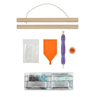 8" x 10" Ghost Diamond Art Kit with Magnetic Frame by Make Market®