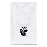 Block Print Cherries 16" x 25" Tea Towel - Set of 2