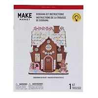 Gingerbread House Diorama Kit by Make Market®