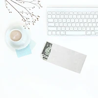 JAM Paper 3.5" x 6.5" White Tyvek Envelopes, 25ct.