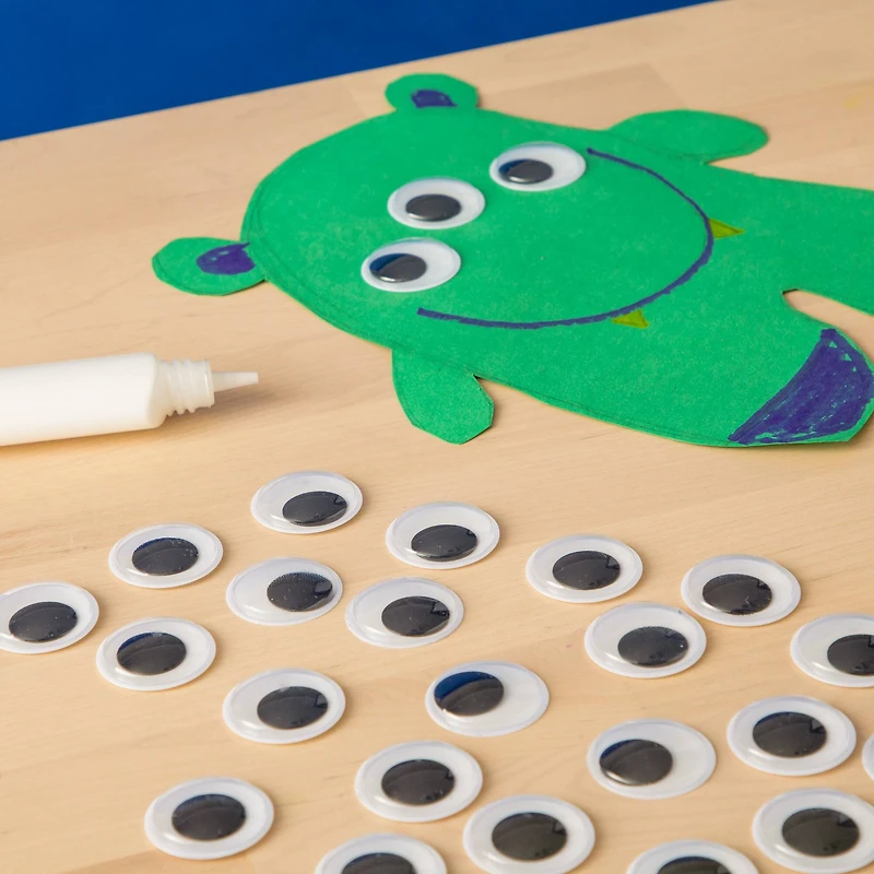 12 Pack: Flat Back Wiggle Eyes Value Pack by Creatology