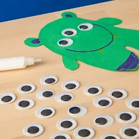 12 Pack: Flat Back Wiggle Eyes Value Pack by Creatology