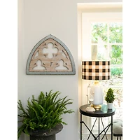 Hello Honey® 27.5'' Silver Wood & Metal Wall Décor